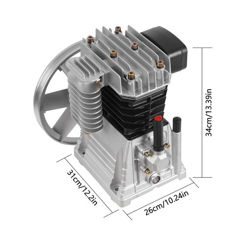 3hp air compressor - compressor, head